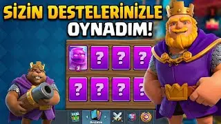 SİZİN DESTELERİNİZLE OYNADIM (Dikkat İksir Golemi İçerir!)