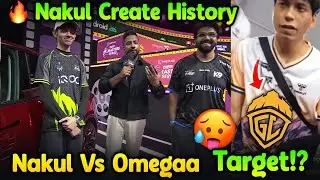 Nakul on Create History 🚀🔥 | Sensei Reply Target GODL?😱 | Goblin MVP💥 | Nakul vs Omegaa 
