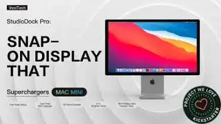 StudioDock Pro: Snap-On Display That Supercharges Mac Mini