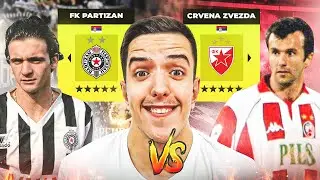 ALL-TIME PARTIZAN PROTIV CRVENE ZVEZDE! FIFA 22 CLASSIC ALL-STAR! w/Mijatovic, Savicevic, Piksi...