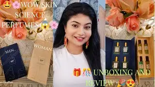 🎉WOW Skin Science Perfumes Unboxing And Review🎁🎊😱#bengalivlog #unboxing  #wowskinscienceindia
