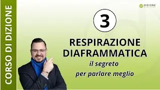 Corso di Dizione - RESPIRAZIONE DIAFRAMMATICA per Parlare Meglio: Cos'è e Come Usarla