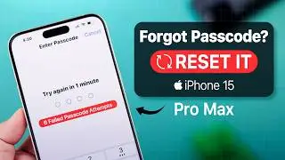 Screen Time Passcode Forgot? - How to Reset on iPhone 15's! [iOS 17]
