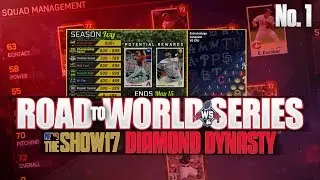 NEW SERIES OPENER! MLB The Show 17 Diamond Dynasty Road to World Series Ep. 1