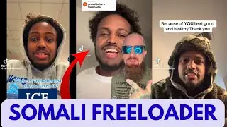 Somali Freeloader Mocks American Taxpayers..