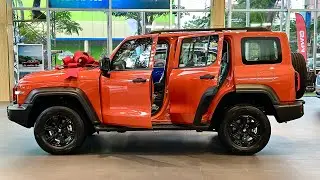 2023 GWM TANK 300 2.0T 4WD Orange Color - Exterior and Interior Details