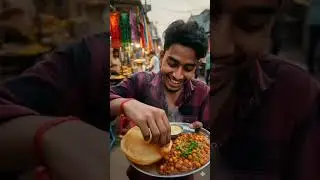 Mohania Market Street Food! 🤤 Chola Bhatora Taste Test#cholabhatora#streetfoodindia #viralshorts