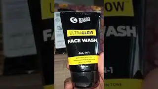 Beardo ultra glow face wash from Amazon shopping app.