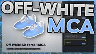 HOW TO MAKE Off-White Blue Air Force 1 