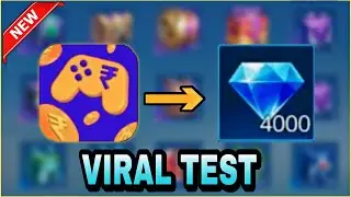 GET FREE DIAMOND USING THIS APP TRICK VIRAL TEST WORKS OR NOT ~ MLBB