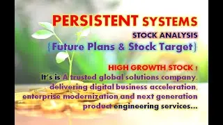 Persistent Share/Stock Analysis, Review, Target, Future, News, Price, Result, Multibagger