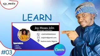 Yadda ake Hada Business Card Canva Tutorial Part 03