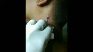 Tattoo of Jai Sri Ram...