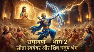 Ramayan Part 2 | Sita Swayamvar & Shiv Dhanush Bhang | Siya Ram Katha | Story | Ramayan Katha Hindi