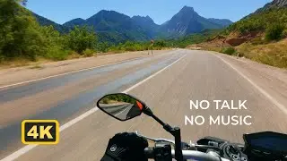 A Motorcycle Meditation: 4K Cinematic Ride on the Yamaha MT-09 | No Music, Raw Sound