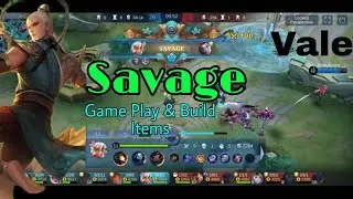 Vale Savage Game Play, Emblem Sets & Build Items (Mobile Legends: Bang Bang)