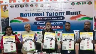 Pradesh Congress ni Luwajijakma bai Spokesperson ni bagwi Chengjakha National Talent Hunt