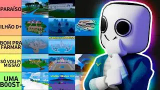RANKEANDO TODAS AS ILHAS do BLOX FRUITS! (Sea 1)