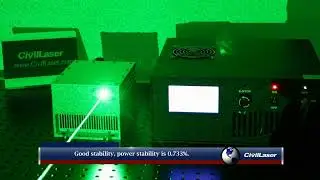 532nm 10W 0.2nm Narrow Line-width DPSS Laser-