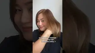 Tips on how to maintain colored/bleached hair