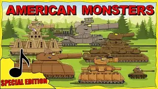 American Monsters - Cartoons about tanks