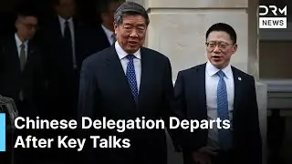 WATCH: Chinese Delegation Departs Madrid Following Key TikTok, Trade Talks | DRM News | AC1N