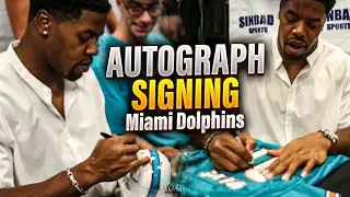 Cameron Wake Autograph Signing Miami Dolphins | Creative Minds Firm