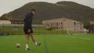 Pitch specific contestable box kick ⚡️