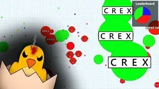 Agario team mode // A revenge against a cross-teaming action
