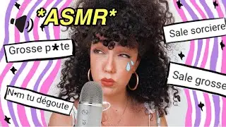 JE RÉPONDS AUX MÉCHANTS COMMENTAIRES EN ASMR (MDR MDR)