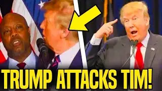 OMG! Tim Scott FIRESTORM ERUPTS After Trump Mental SLIP!