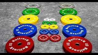 Color Bumper Plates | Competition Plates | Fractional Plates