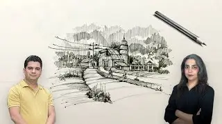Architectural Sketch Shading Techniques – Hatching Basics (Part 1)