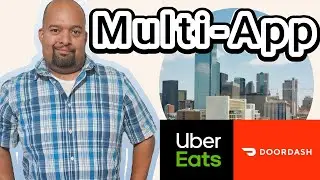 How much Money I made Multi Apping Food Delivery with DoorDash & Uber Eats