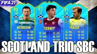 92 KIERAN TIERNEY, 91 RYAN FRASER & 90 CALLUM MCGREGOR - FIFA 21 HIGHLIGHTS