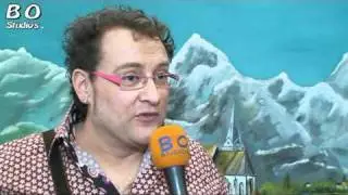 Tijdens opname clip van JO Benna 2011