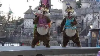 2015/10/6　ヴィランズワールド　チップとデール追いかけ撮影
