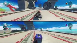 Sonic and All Stars Racing Transformed (Xbox One) Shadow vs Sonic