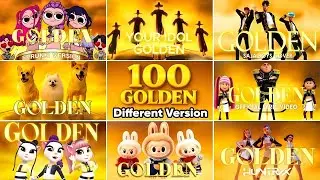 Song 'GOLDEN' Huntr/x Through Different Versions ~ Guess The Song Golden KPOP DEMON HUNTERS !