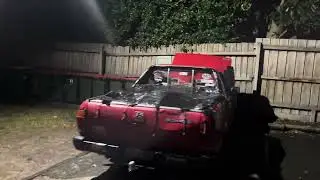 Alternator charging rate on Mon 9/6/25 at 8.23pm part 1 pre coolant leak.