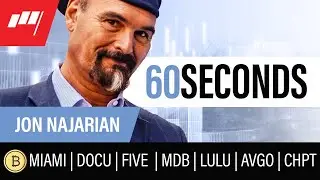⏱️60 Seconds from #BitcoinMiami  $DOCU $FIVE $MDB $LULU $AVGO $CHPT