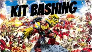 Second edition warhammer40k kit￼￼ bashing ￼!! 