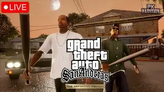 🔴Live GTA SA Definitive Edition | Gameplay Walkthrough | PKNaidusion