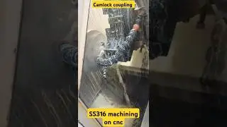 #camlock#type A-150#coupling#stainless#steel316#machining#on#cnc#thread..