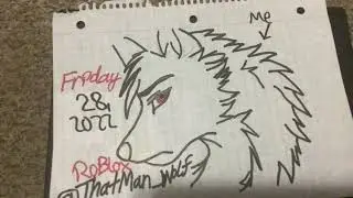 ThatMan_Wolf #views #100subscribers #roblox  #fnafsecuritybreach #werewolf #fanart #viral #1kviews
