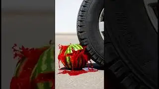 ASMR Car Tire Crushing Coke Cans, Glass Bottles & Chalk Blocks | Satisfying Crushing Sounds