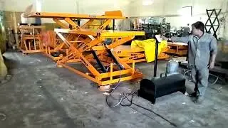 scissors lift | scissors lift table | hunter equipments | scissors lift manufacturers |floor mounted