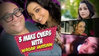 Haircut, Makeover & 3 Photoshoots | Waqar Husain & Uroosa Siddiqui