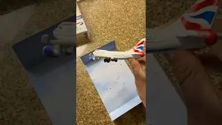 Unboxing Daron British Airways 747 #shorts #unboxing #airplane #viral
