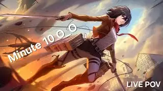 MLBB Min 5 and 10 to end AMAZING Fanny Play!! The beauty of Fanny. The beauty of Mikasa. Brawl.